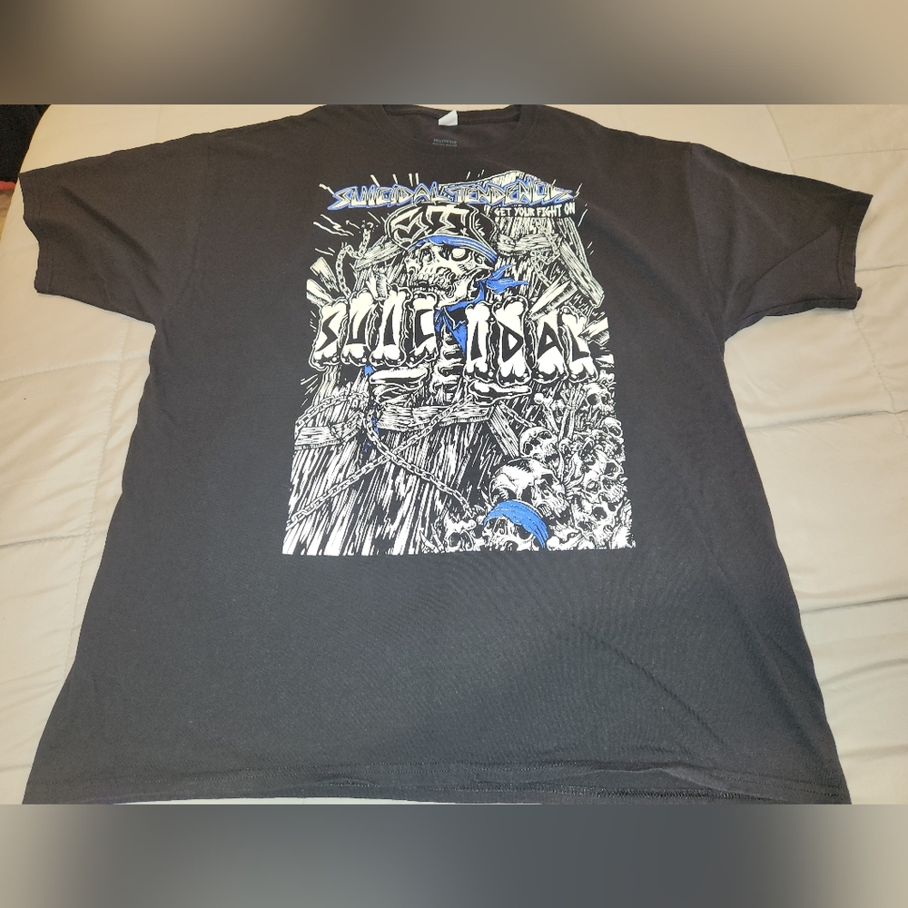 SUICIDAL TENDENCIES - "GET YOUR FIGHT ON" SHIRT - MENS SIZE 2XL - Picture 2 of 9